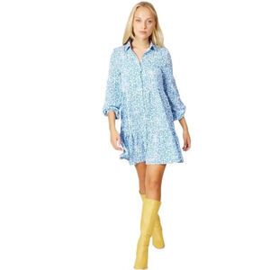 Silk & Salt | Chessie Mini Leopard Dress (M) 🐆